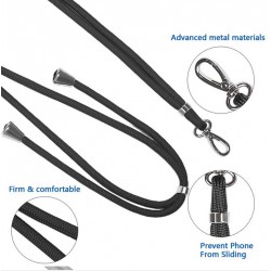 Λουράκι Λαιμού στήριξης Θήκης Smartphone Universal Neck Strap Pink