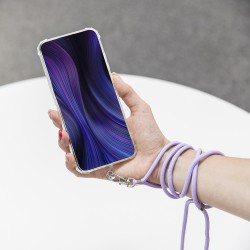 Λουράκι Λαιμού στήριξης Θήκης Smartphone Universal Neck Strap Pink