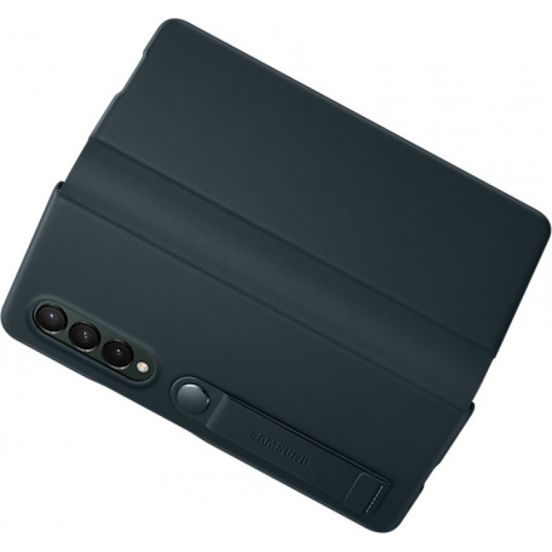 Θήκη Samsung Galaxy Z Fold3 5G SM-F926 Leather Flip Cover EF-FF926LGEGWW Green (Original)