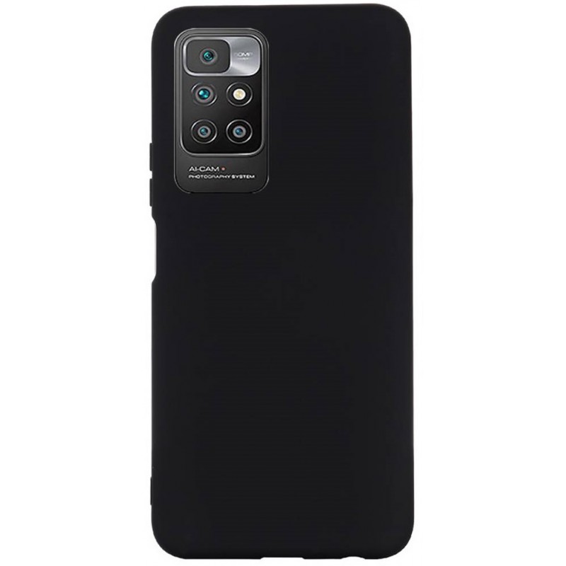 Θήκη Real Smooth Xiaomi Redmi 10/10 (2022) Dark Black