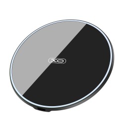 Ασύρματος Φορτιστής XO Acrylic Mirror Wireless Charging Pad Qi 15W Black (WX026)