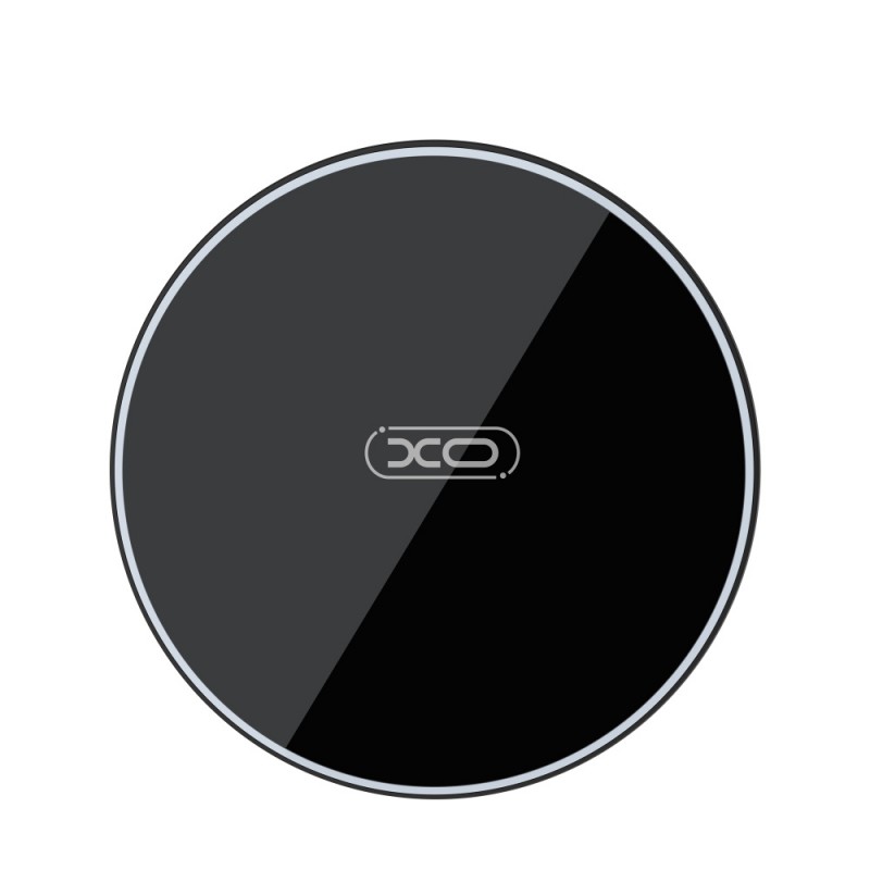 Ασύρματος Φορτιστής XO Acrylic Mirror Wireless Charging Pad Qi 15W Black (WX026)