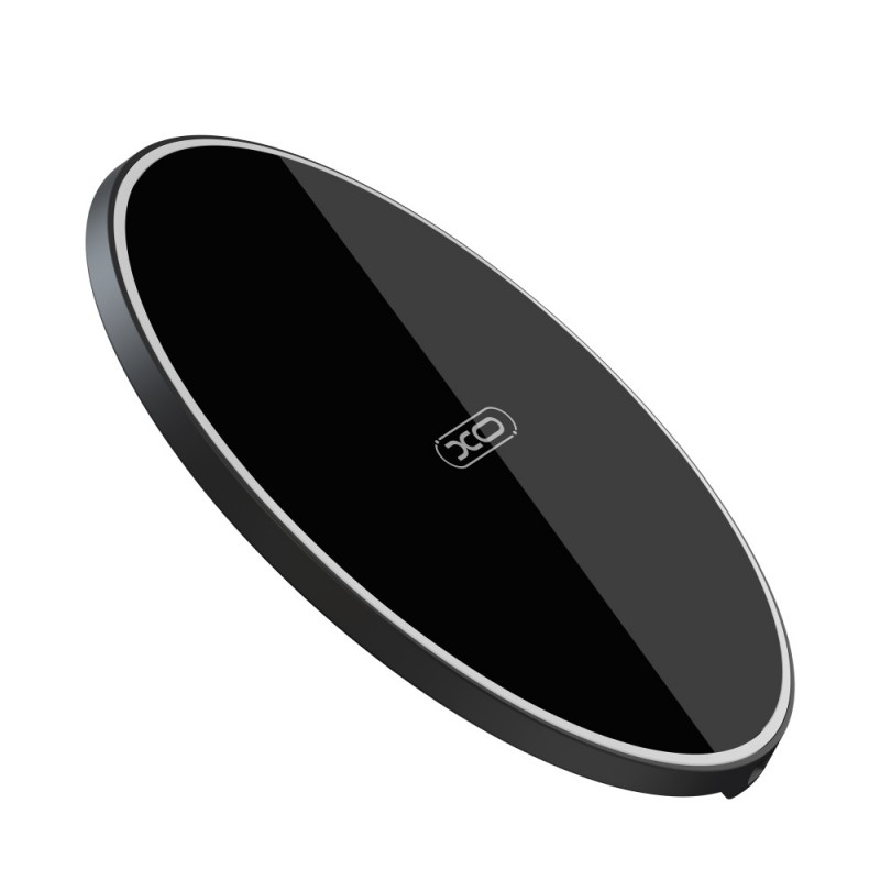 Ασύρματος Φορτιστής XO Acrylic Mirror Wireless Charging Pad Qi 15W Black (WX026)