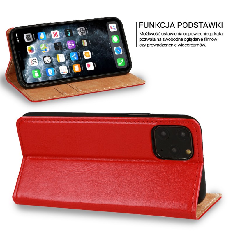 Θήκη Book Special Samsung Galaxy A53 5G SM-A536 Genuine Italian Leather Red