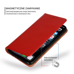 Θήκη Book Special Samsung Galaxy A53 5G SM-A536 Genuine Italian Leather Red