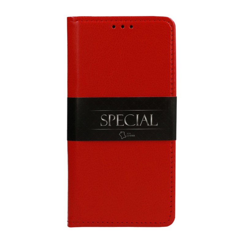 Θήκη Book Special Samsung Galaxy A53 5G SM-A536 Genuine Italian Leather Red