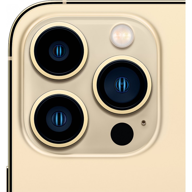 Apple iPhone 13 Pro Max 5G (6.7") 128GB/6GB Gold Μεταχειρισμένο με 9 μήνες Εγγύηση