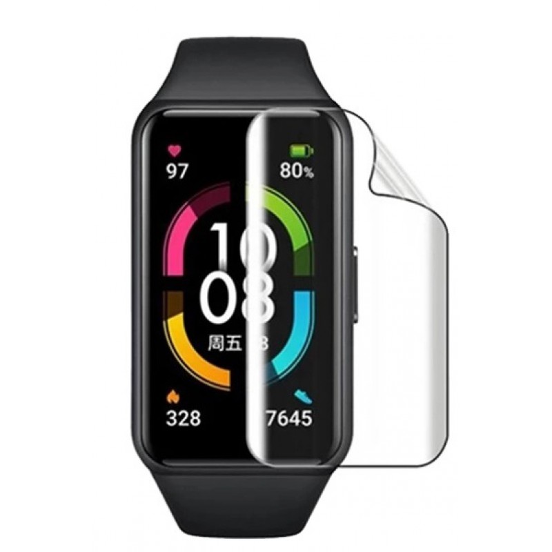 Μεμβράνη Προστασίας Deva Rugged Armor Huawei Band 10 Anticrash Flex Foil Ultra HD (3τμχ)