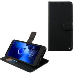 Θήκη Book Allure Magnet Motorola Moto E22 6.5\'\' with Stand Clip Black