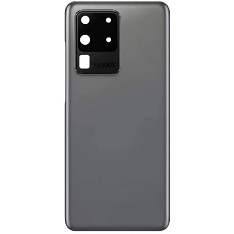 Καπάκι Μπαταρίας Samsung Galaxy S20 Ultra G988 Grey (OEM) with Camera Holder