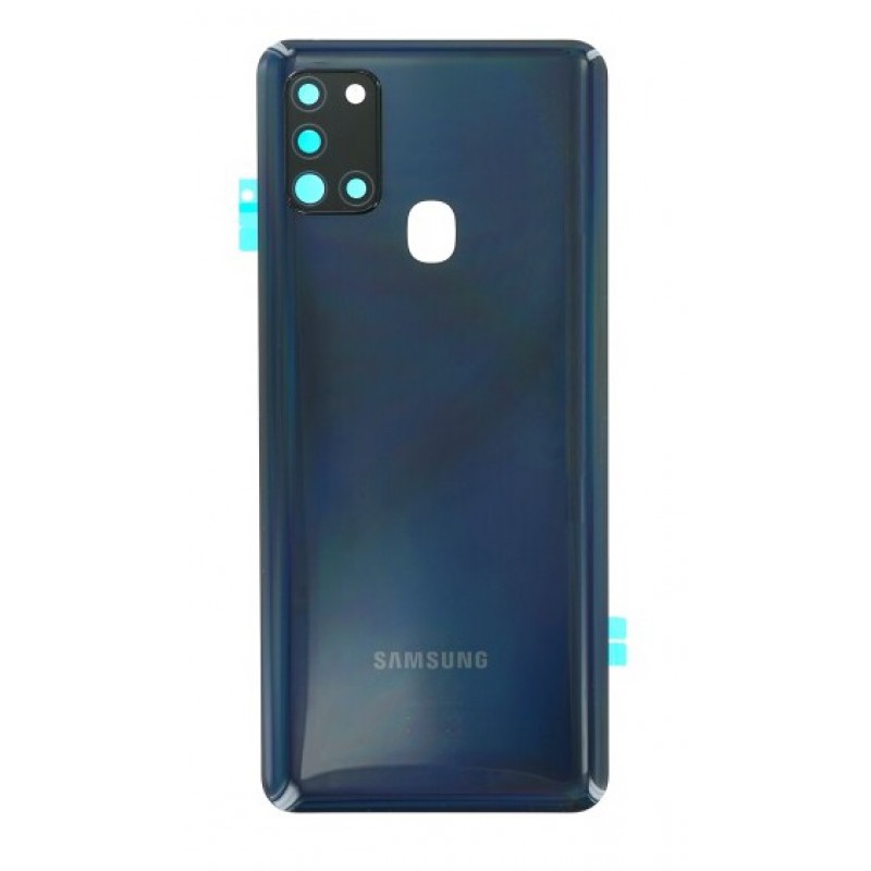 Καπάκι Μπαταρίας Samsung Galaxy A21S SM-A217 Black (OEM)  with Camera Holder