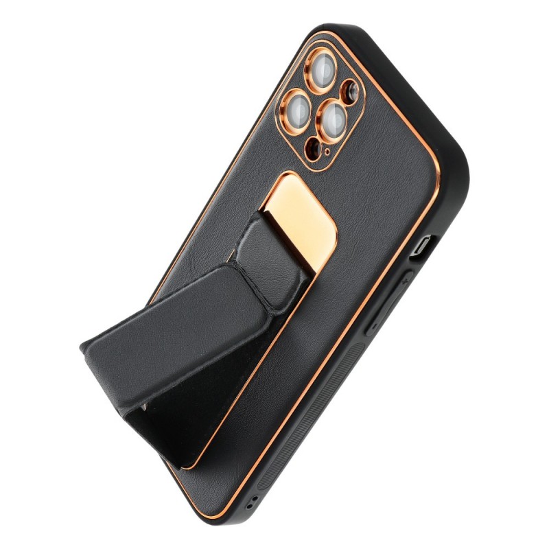 Θήκη Forcell Leather Kickstand Xiaomi Redmi 10/10 (2022) Dark Black