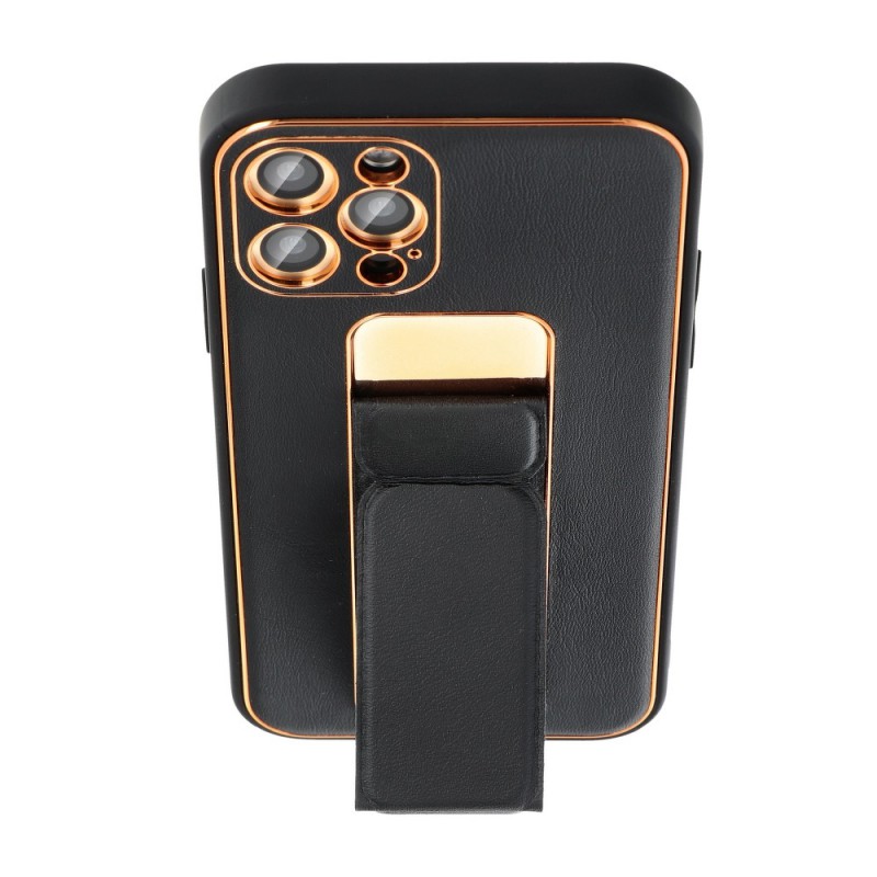 Θήκη Forcell Leather Kickstand Xiaomi Redmi 10/10 (2022) Dark Black