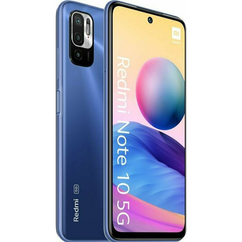 Xiaomi Redmi Note 10 5G (64GB/4GB) NFC Dual Sim Nighttime Blue Μεταχειρισμένο με 6 μήνες Εγγύηση