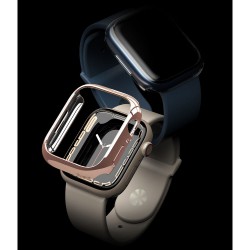 Προστατευτικό Ringke Slim Apple Watch 7 (41mm) Clear & Chrome Rose Gold