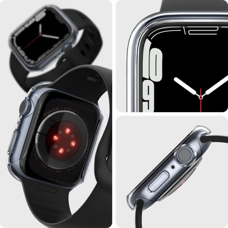 Θήκη Spigen Thin Fit Apple Watch 10 (46mm) Crystal Clear (ACS08602)