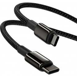 Καλώδιο Φόρτισης Baseus Cable Tungsten PD Type-C to Type-C Super Charge 100W 1m Black (CATWJ-01)