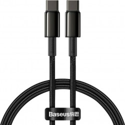 Καλώδιο Φόρτισης Baseus Cable Tungsten PD Type-C to Type-C Super Charge 100W 1m Black (CATWJ-01)