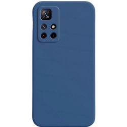 Θήκη Real Smooth Xiaomi Note 11 5G/Note 11T 5G/Poco M4 Pro 5G Dark Blue
