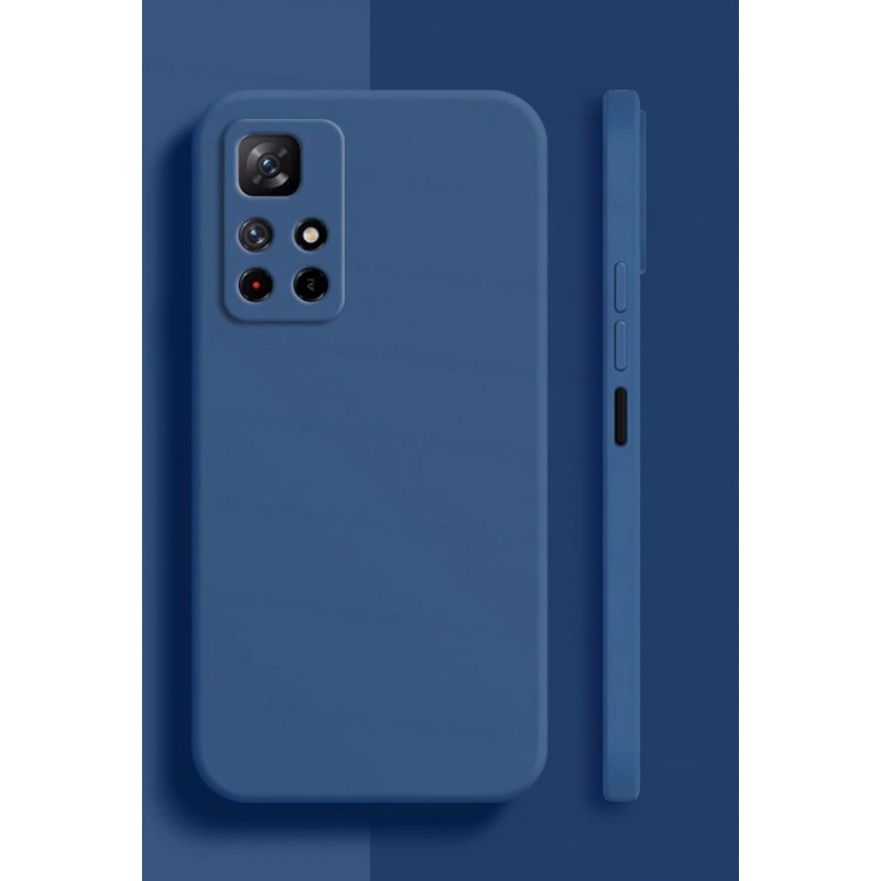 Θήκη Real Smooth Xiaomi Note 11 5G/Note 11T 5G/Poco M4 Pro 5G Dark Blue