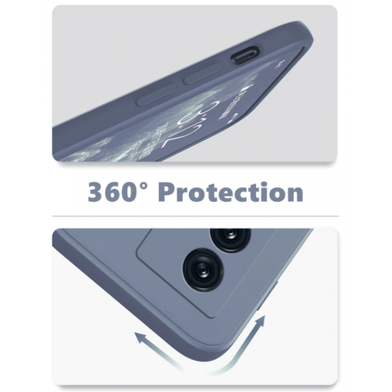 Θήκη Real Smooth Xiaomi Note 11 5G/Note 11T 5G/Poco M4 Pro 5G Dark Blue