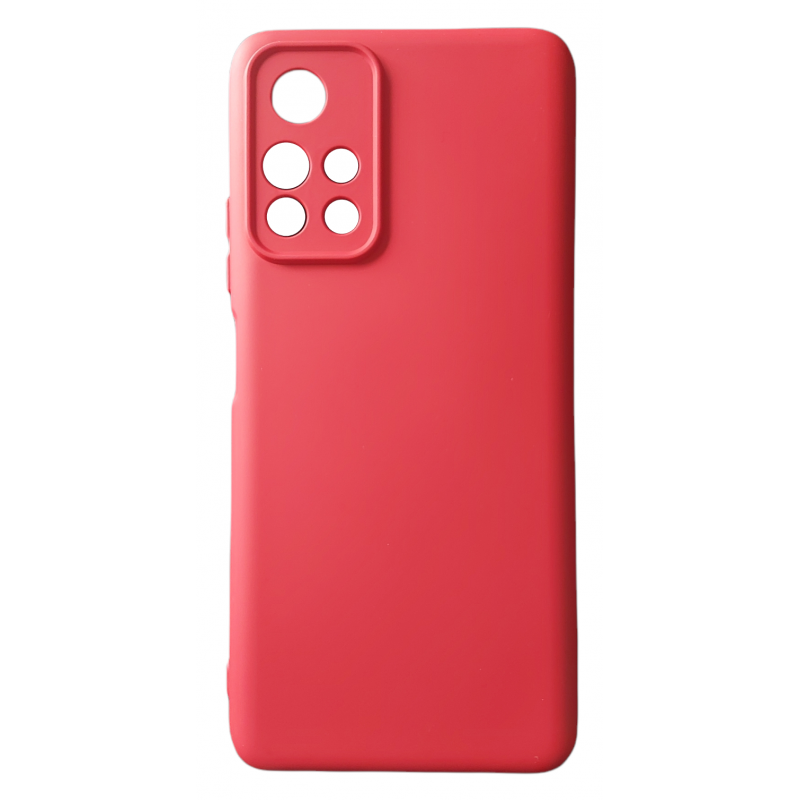 Θήκη Real Smooth Xiaomi Note 11 5G/Note 11T 5G/Poco M4 Pro 5G Red