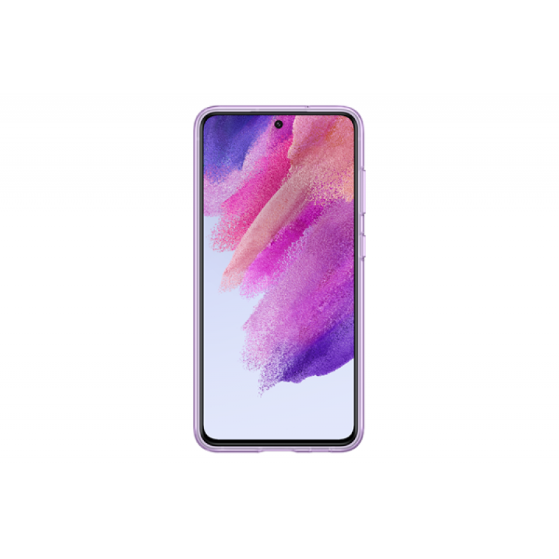 Θήκη Samsung Silicone Cover Strap EF-XG990CVEGWW Galaxy S21 FE 5G G990B Lavender (Original)