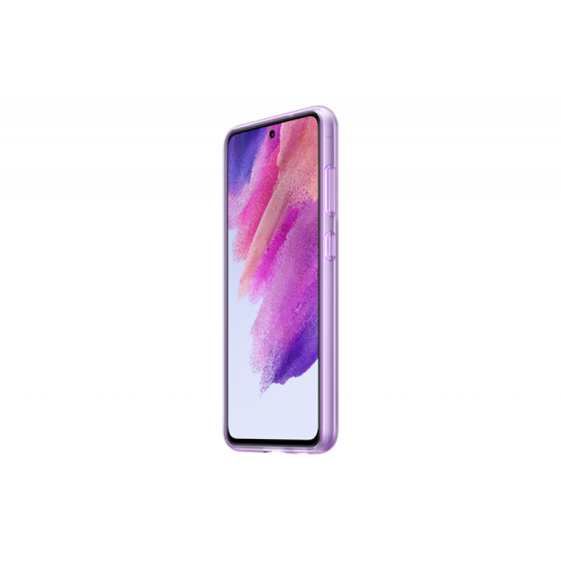 Θήκη Samsung Silicone Cover Strap EF-XG990CVEGWW Galaxy S21 FE 5G G990B Lavender (Original)