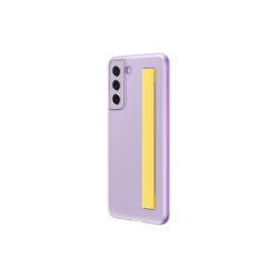 Θήκη Samsung Silicone Cover Strap EF-XG990CVEGWW Galaxy S21 FE 5G G990B Lavender (Original)