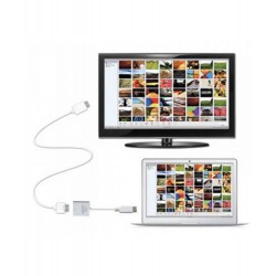Αντάπτορας APPROX DisaplyPort USB male to HDMI female White (AP-PC16)