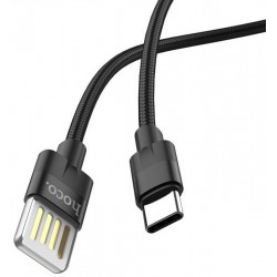 Καλώδιο Data Hoco U55 USB A to Type-C 2.4A 1.2m Black