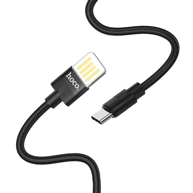 Καλώδιο Data Hoco U55 USB A to Type-C 2.4A 1.2m Black