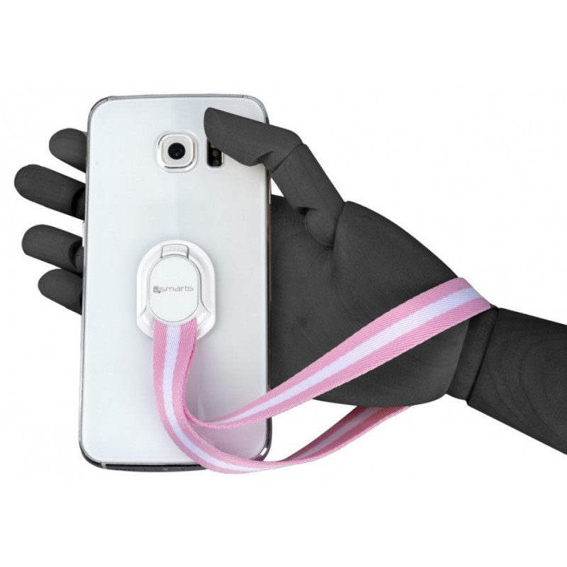 Δαχτυλίδι Συγκράτησης Loop-Guard Strap Ring Holder Pink/White