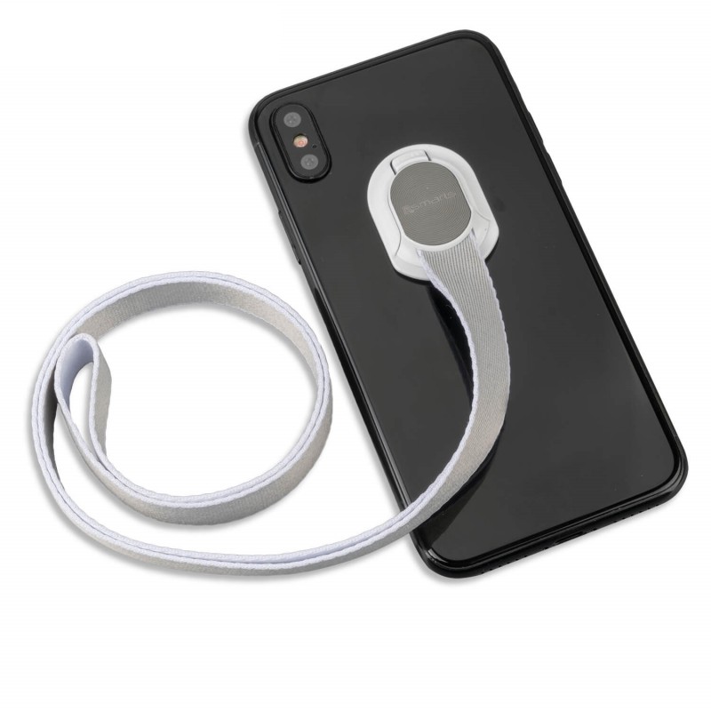 Δαχτυλίδι Συγκράτησης Loop-Guard Strap Ring Holder Black /Black - Silver