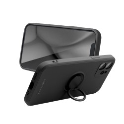 Θήκη Roar Amber Ring Finger Grip Xiaomi Note 11 5G/Note 11T 5G/Poco M4 Pro 5G Black