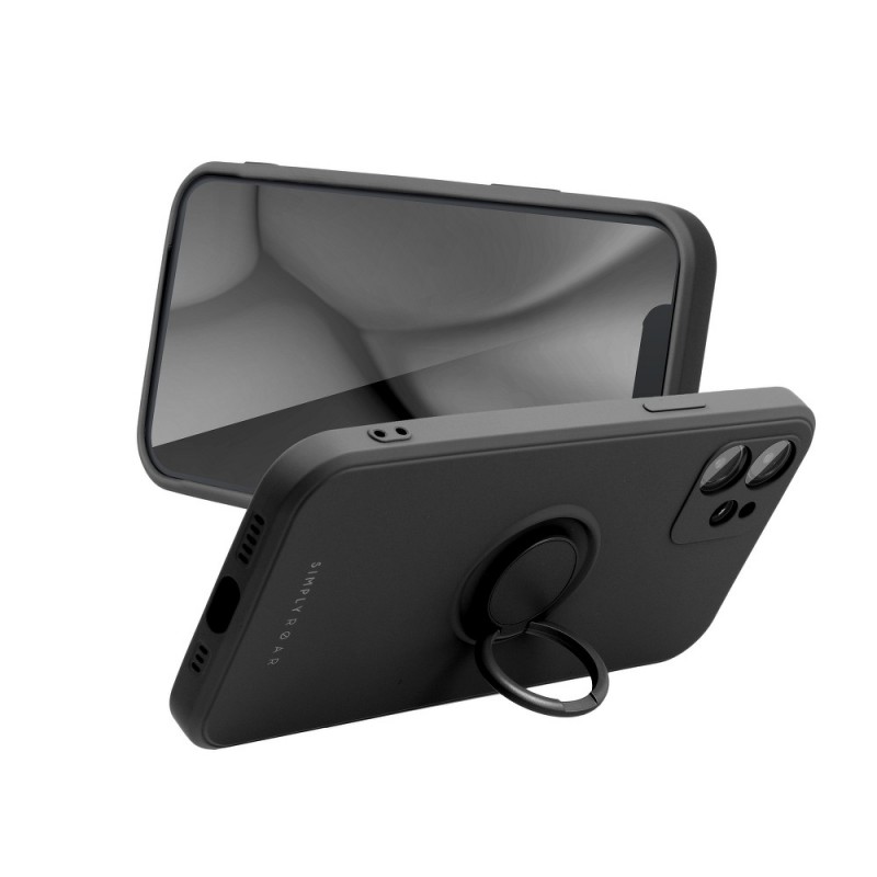 Θήκη Roar Amber Ring Finger Grip Xiaomi Note 11 5G/Note 11T 5G/Poco M4 Pro 5G Black