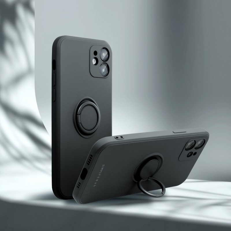 Θήκη Roar Amber Ring Finger Grip Xiaomi Note 11 5G/Note 11T 5G/Poco M4 Pro 5G Black