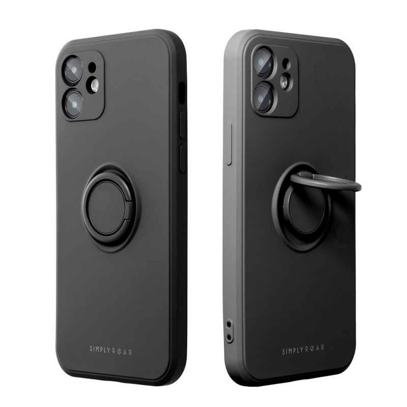 Θήκη Roar Amber Ring Finger Grip Xiaomi Note 11 5G/Note 11T 5G/Poco M4 Pro 5G Black