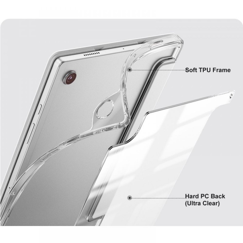 Θήκη Infiland Crystal Case Samsung Galaxy Tab A8 10.5" X200/X205 Silver