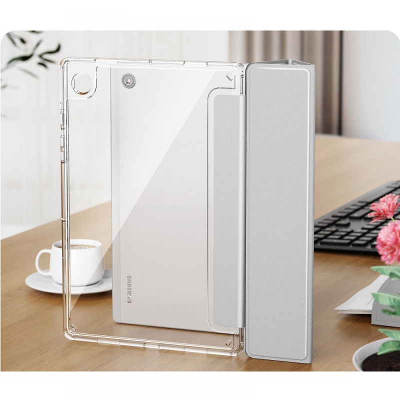 Θήκη Infiland Crystal Case Samsung Galaxy Tab A8 10.5" X200/X205 Silver