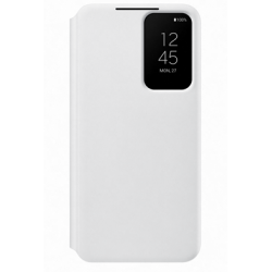 Θήκη Samsung Clear View Cover EF-ZS906CWEGEE Galaxy S22+ 5G S906 White (Original)