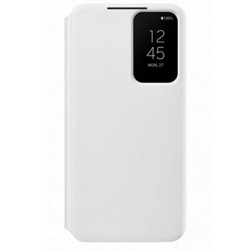 Θήκη Samsung Clear View Cover EF-ZS906CWEGEE Galaxy S22+ 5G S906 White (Original)