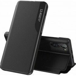 Θήκη Smart View Flip Xiaomi Note 11 5G/Note 11T 5G/Poco M4 Pro 5G Leather Black