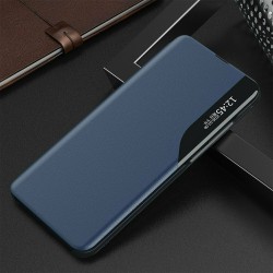 Θήκη Smart View Flip Xiaomi Note 11 5G/Note 11T 5G/Poco M4 Pro 5G Leather Blue