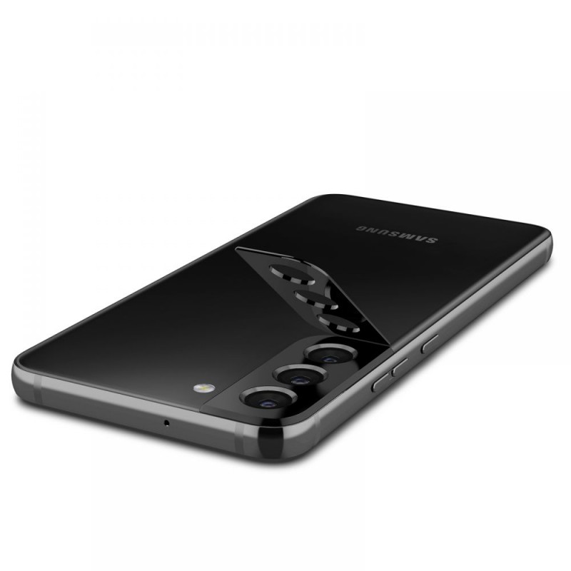 Γυαλί Προστασίας Spigen Optik.Tr Camera Lens Samsung Galaxy S22+ 5G S906 Black (AGL04146) 2τμχ