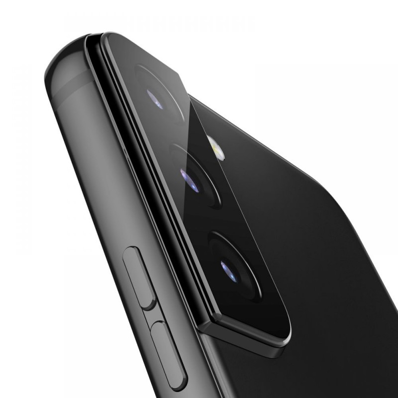Γυαλί Προστασίας Spigen Optik.Tr Camera Lens Samsung Galaxy S22+ 5G S906 Black (AGL04146) 2τμχ