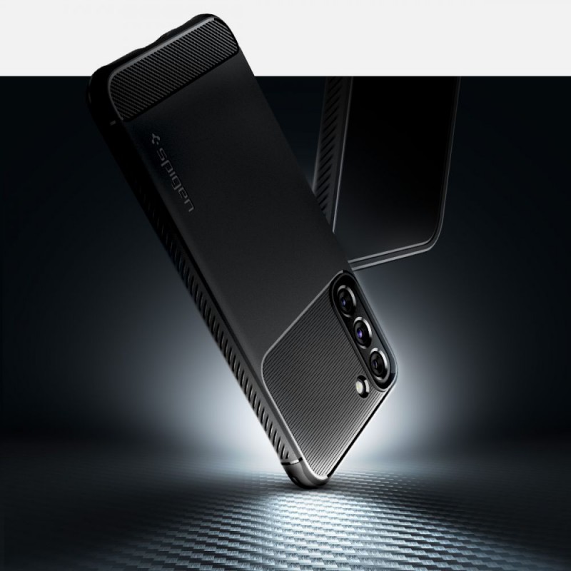 Θήκη Spigen Rugged Armor Samsung Galaxy S22 5G S901 Matte Black (ACS03986)
