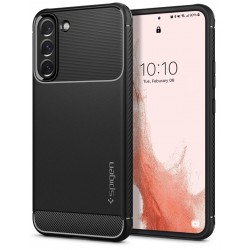 Θήκη Spigen Rugged Armor Samsung Galaxy S22 5G S901 Matte Black (ACS03986)