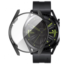 Θήκη Electroplated TPU Full Screen Cover Huawei Watch GT 3 (46mm) Black