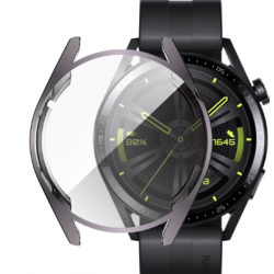 Θήκη Electroplated TPU Full Screen Cover Huawei Watch GT 3 (46mm) Grey